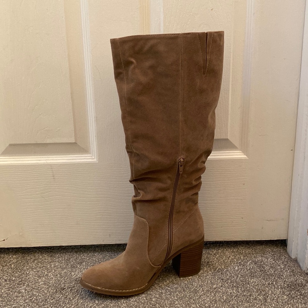 Target - tan boots with heel